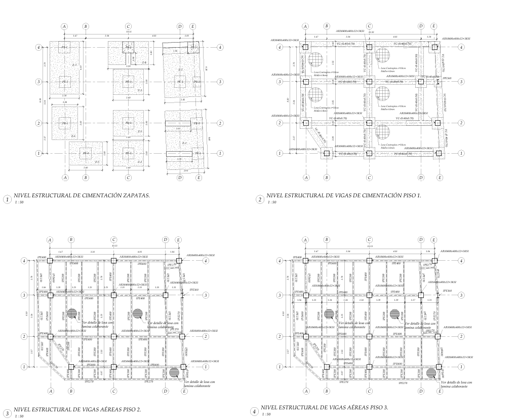 Plano estructural 2 – AirBnb Pereira