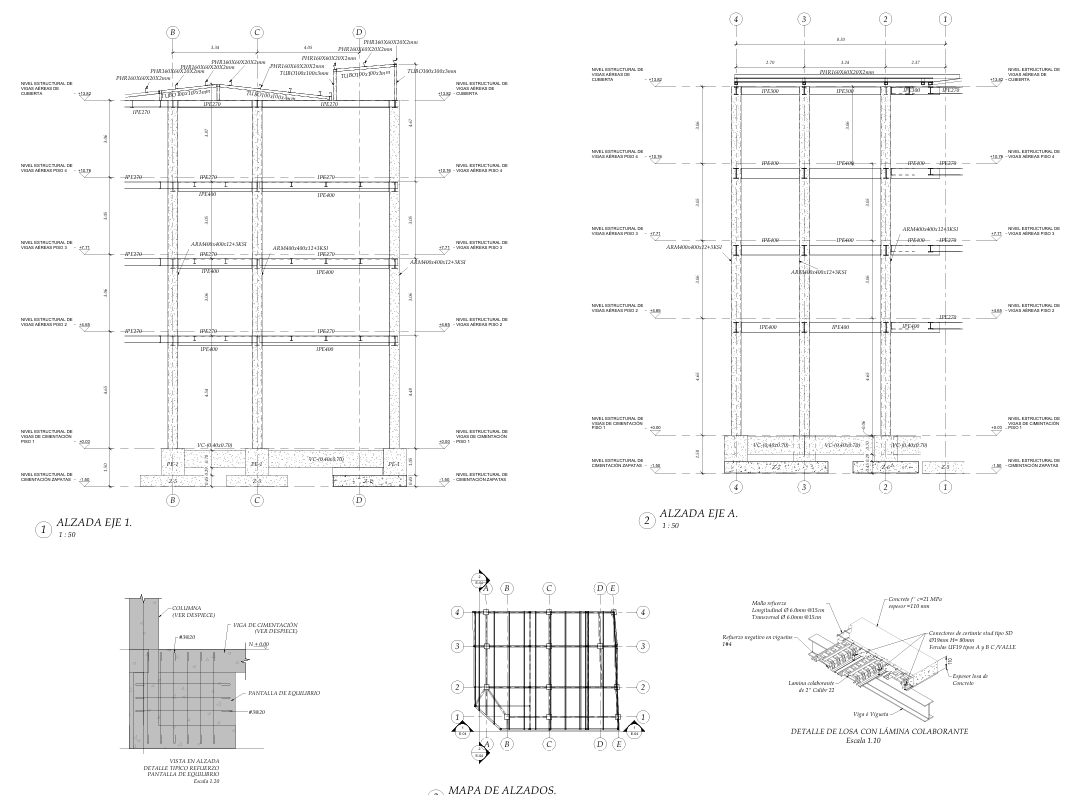 Plano estructural 4 – AirBnb Pereira