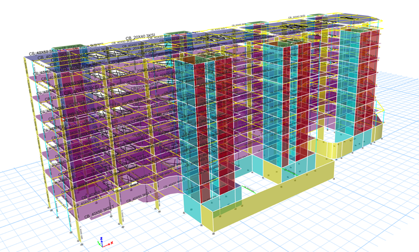 Captura ETABS – Bello Horizonte