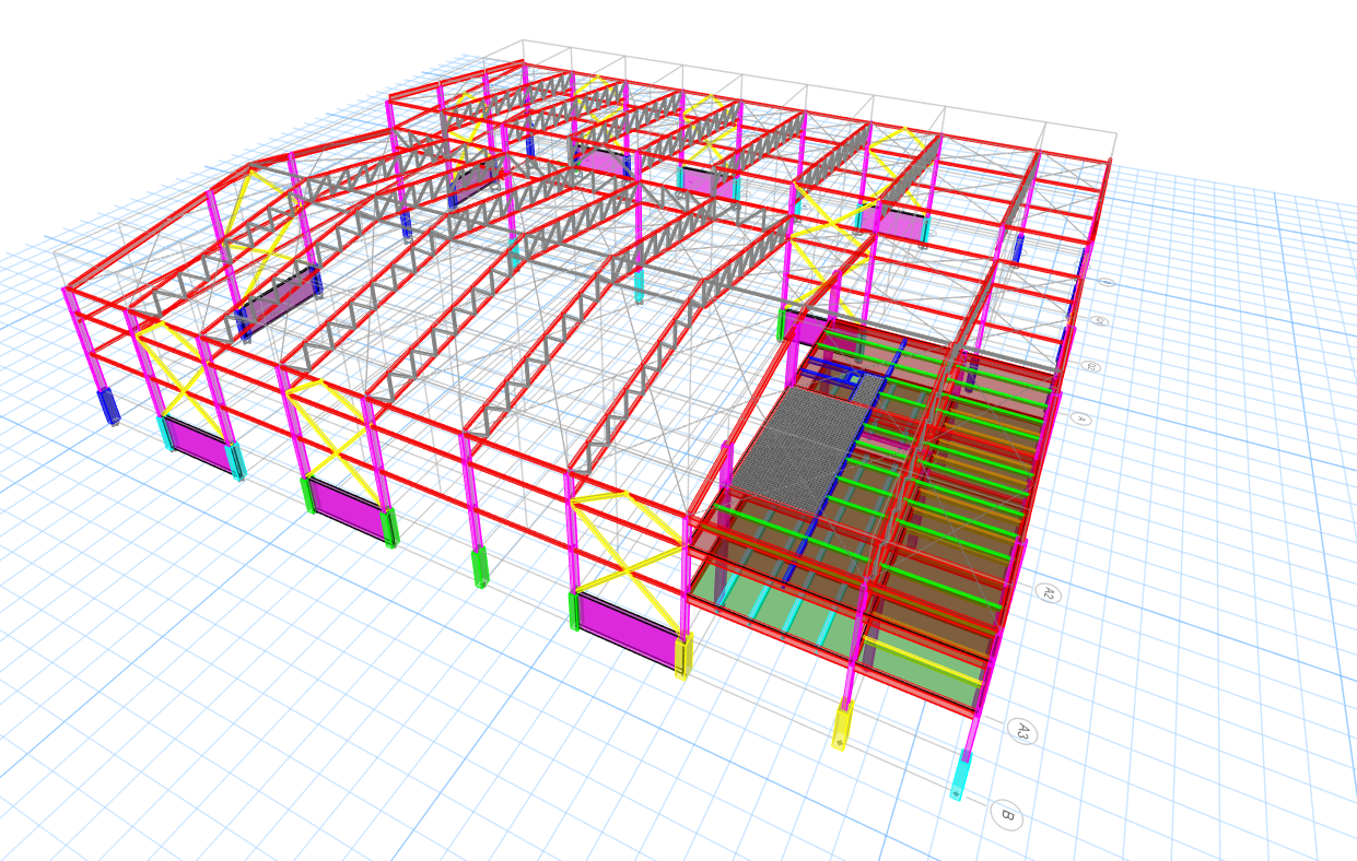 Modelo ETABS 03 – Bodega Lote F5 – Palmaseca