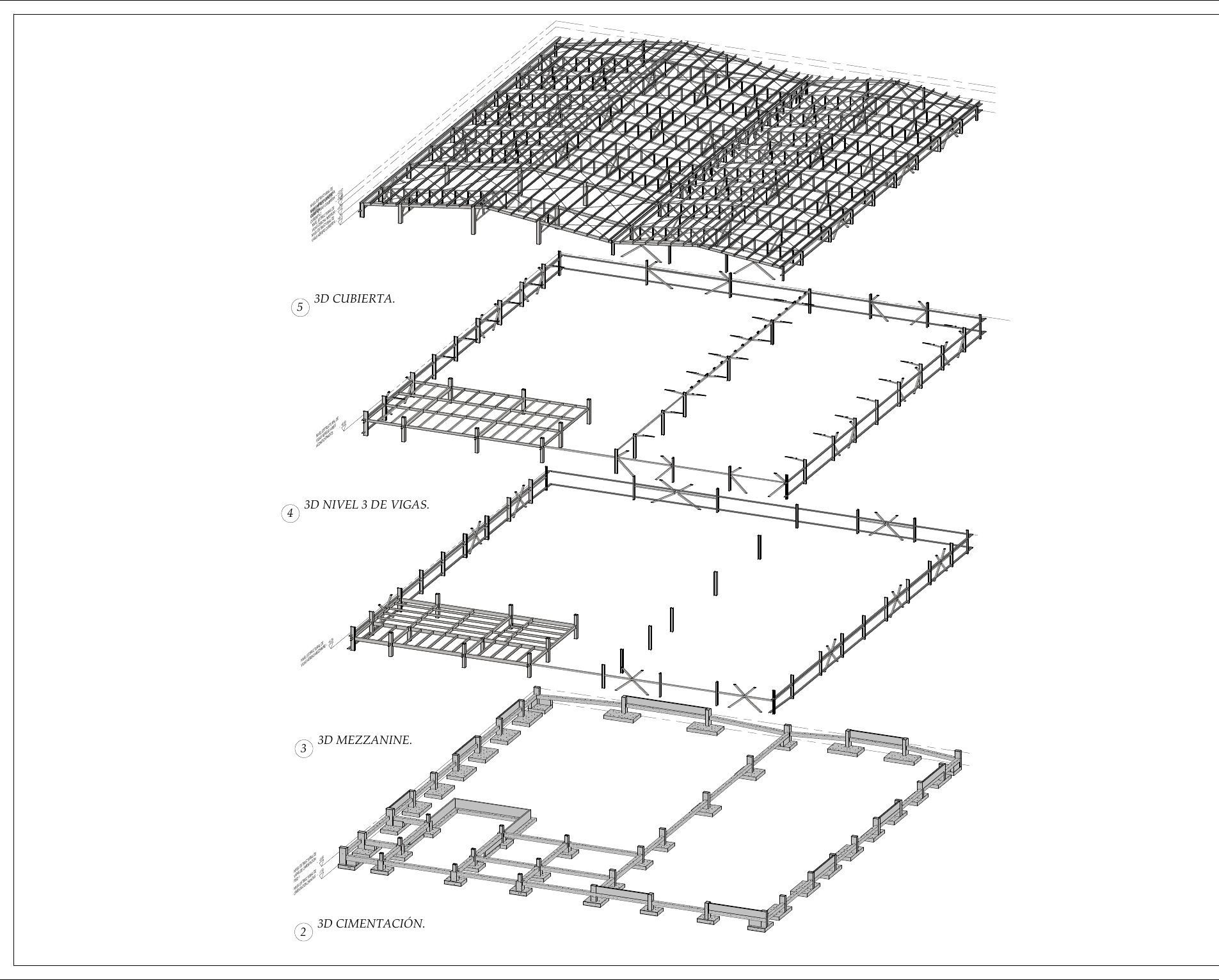 Plano estructural 04 – Bodega Lote F5 – Palmaseca