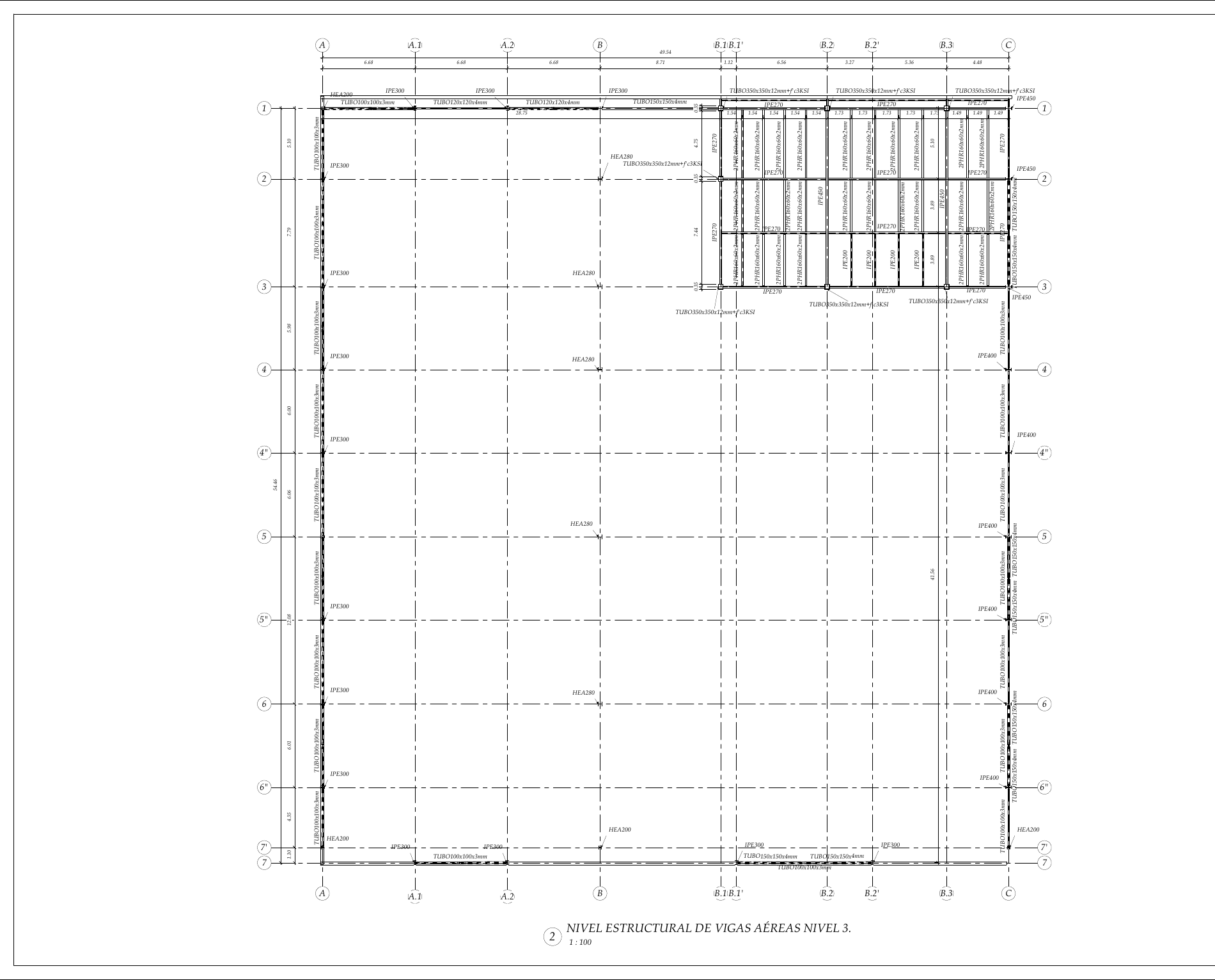 Plano estructural 06 – Bodega Lote F5 – Palmaseca