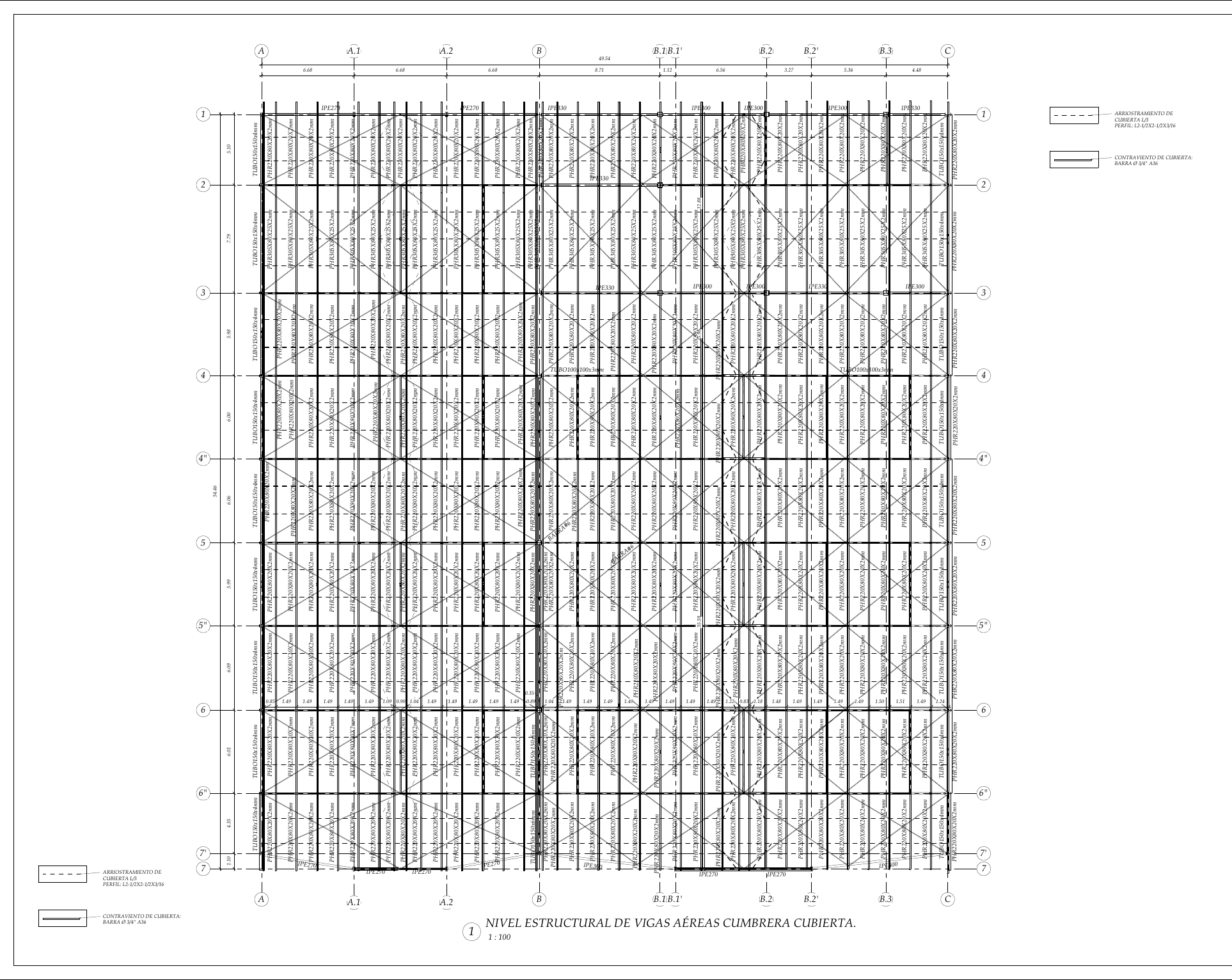 Plano estructural 07 – Bodega Lote F5 – Palmaseca