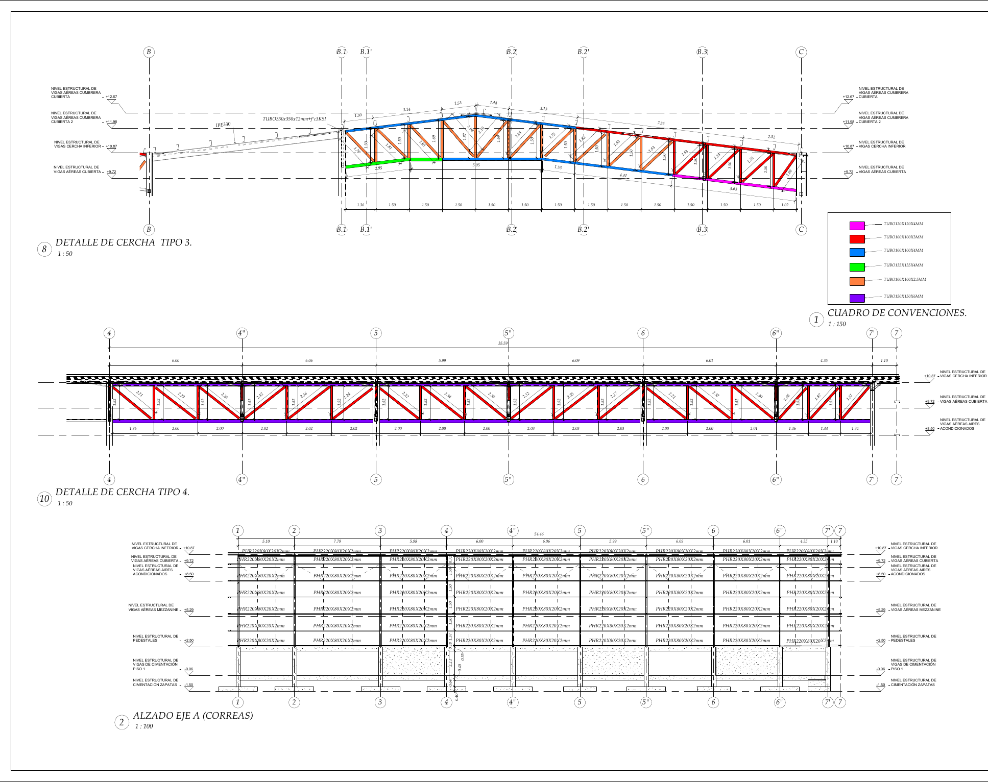Plano estructural 09 – Bodega Lote F5 – Palmaseca
