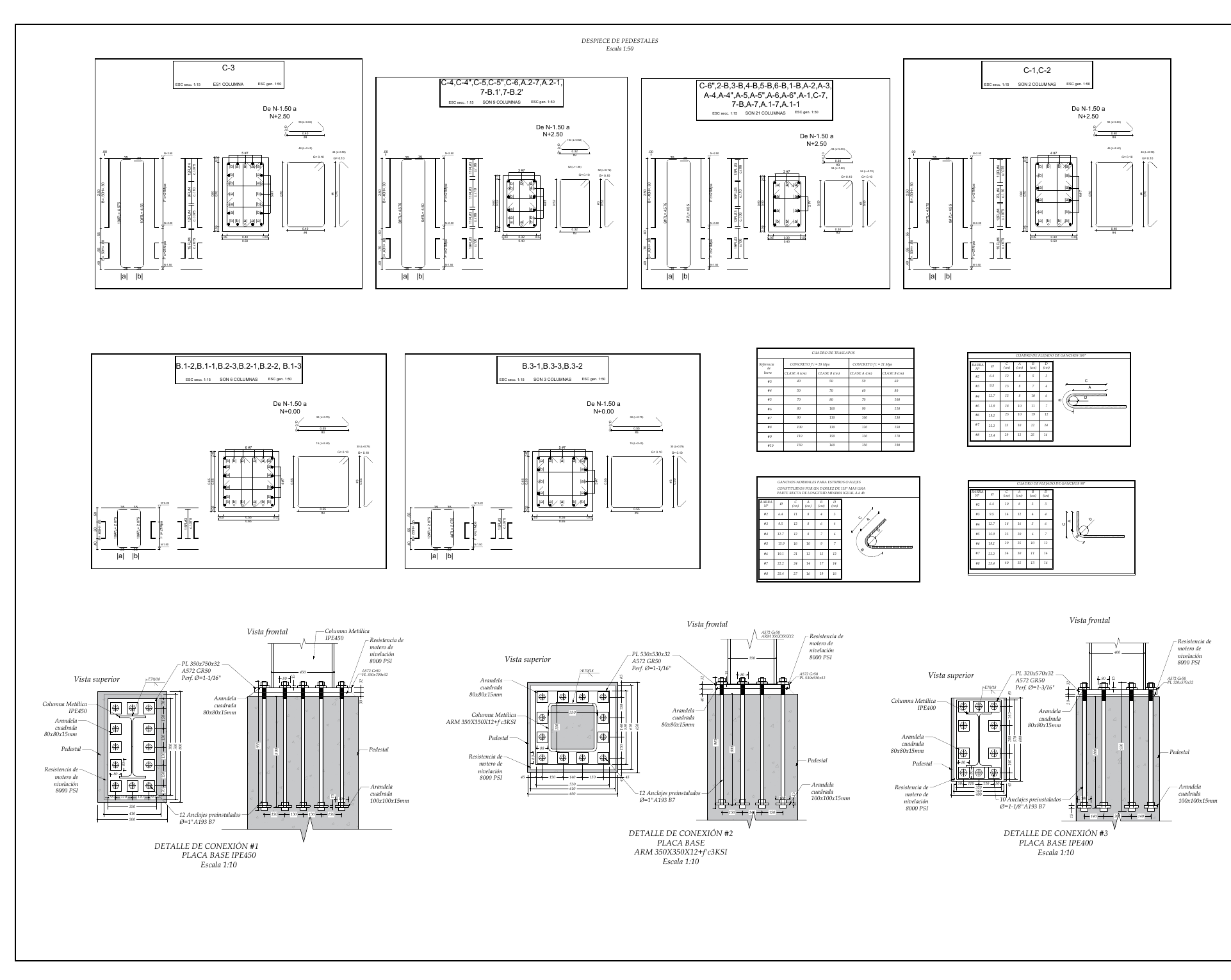 Plano estructural 16 – Bodega Lote F5 – Palmaseca