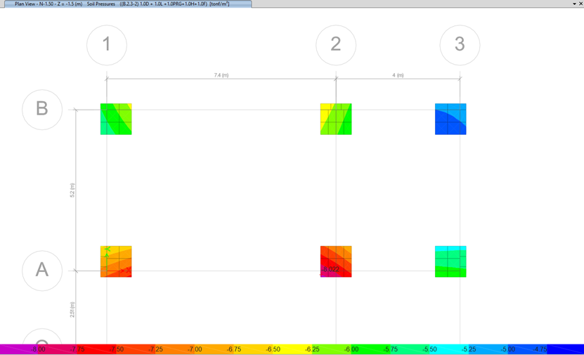Captura ETABS – Casa La Buitrera
