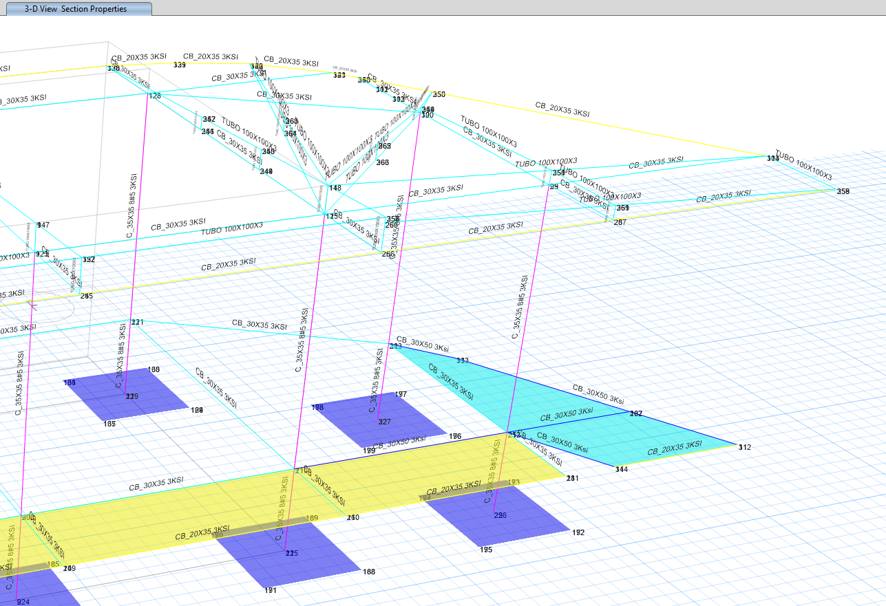 Modelo ETABS 06 – Cascadas de Dapa