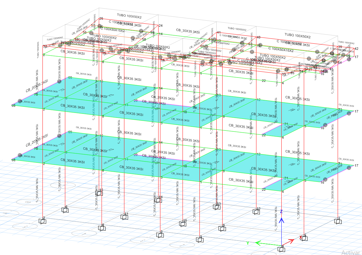 Modelo ETABS 02 – Edificio Residencial – Cali