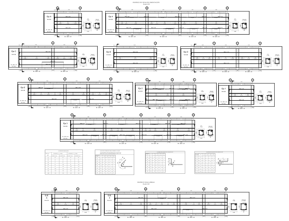 Plano estructural 5 – Floresta Mafe