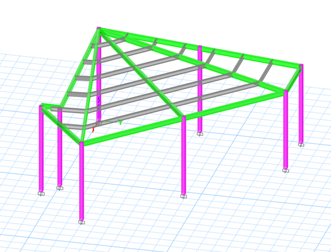Captura ETABS – Vivienda Senderos de la Morada