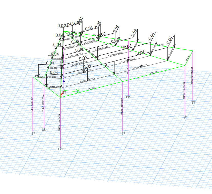 Captura ETABS – Vivienda Senderos de la Morada