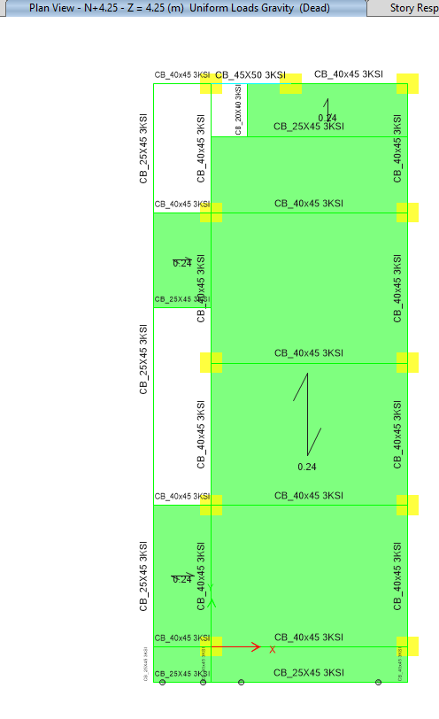 Captura ETABS – Mueblería Miranda