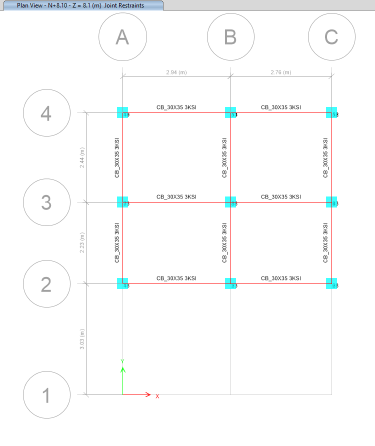 Modelo ETABS 06 – Palo Santo