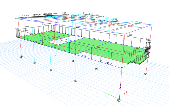 Captura ETABS – Panamericano Candelaria