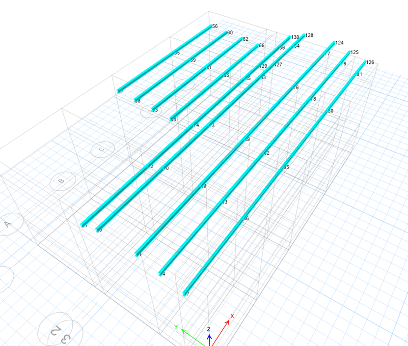 Captura ETABS – Villa Luján