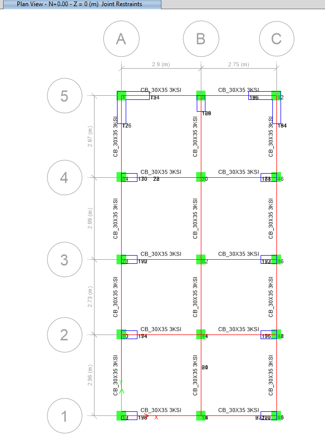 Modelo ETABS 04 – Vivienda Bifamiliar Miranda